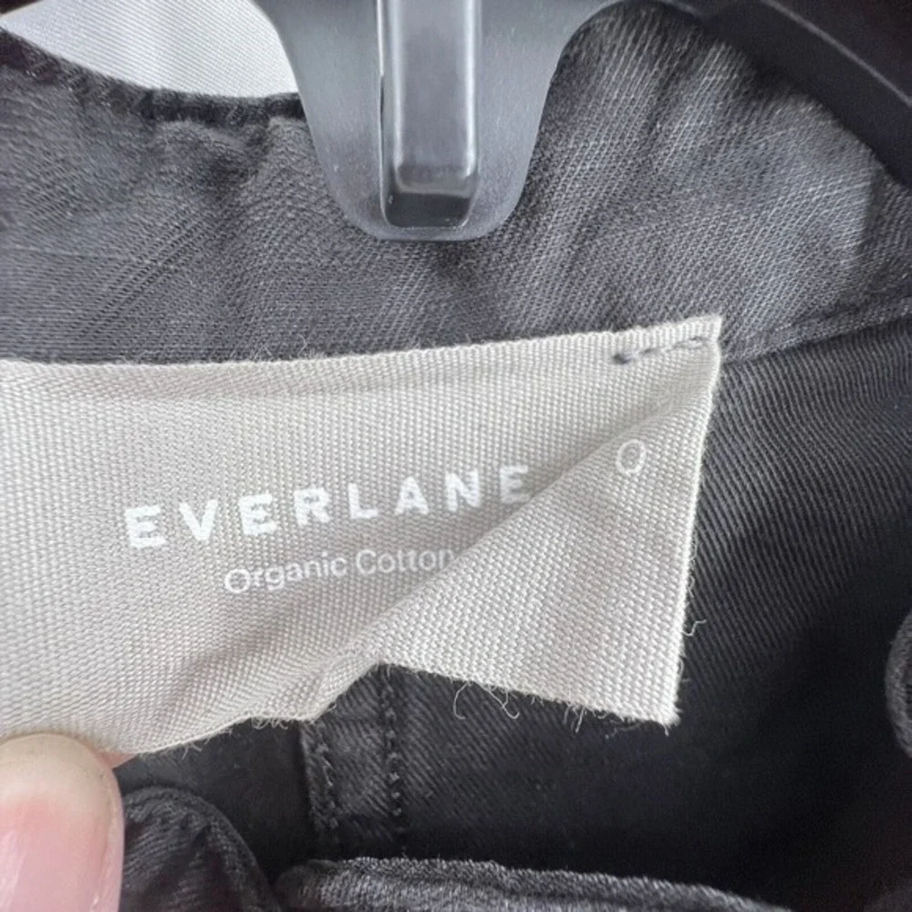 Everlane Black Short Sleeve Flight Suit‎ Womens 0